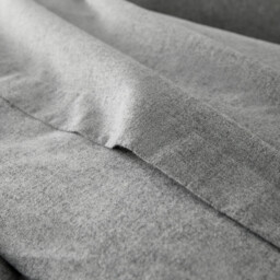 Clara Chambray Cotton Flannel Duvet Cover - thumbnail 4