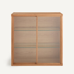 Iéna Oak and Veneer High Cabinet, Designed By Emmanuel Gallina - thumbnail 3