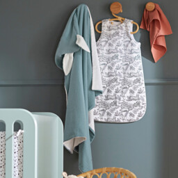 Kumla Cotton Muslin Bath Cape - thumbnail 2