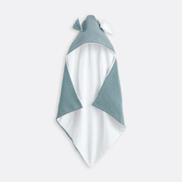 Kumla Cotton Muslin Bath Cape - thumbnail 1