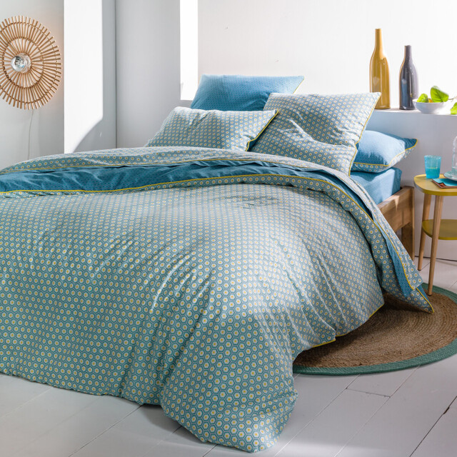 Pop Mozaic Cotton Duvet Cover