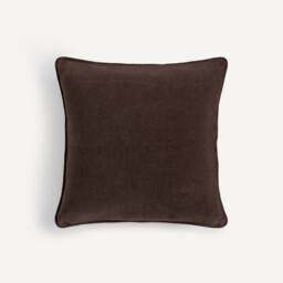 Albon Cushion Cover in Chenille Velour - thumbnail 1