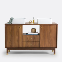 Lambro Double Bathroom Sink Unit - thumbnail 3