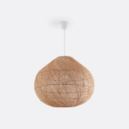 Dankia 55cm Diamater Rattan Ceiling Light - thumbnail 1