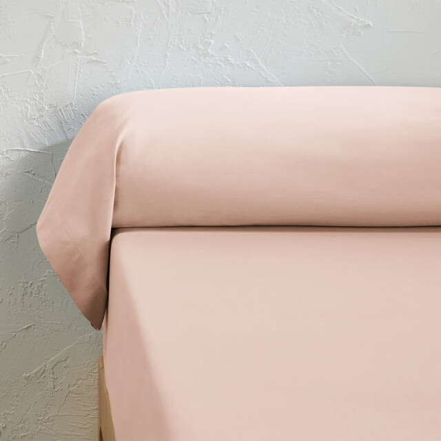 Scenario Plain Organic Cotton Percale Bolster Pillowcase - image 1