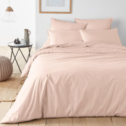 Scenario Plain Organic Cotton Percale Bolster Pillowcase - thumbnail 2