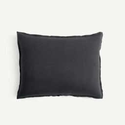 Elina Cushion Cover in Washed Linen - thumbnail 3