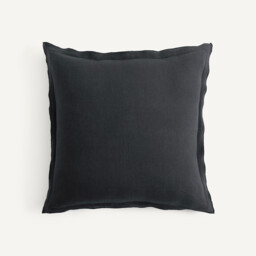 Elina Cushion Cover in Washed Linen - thumbnail 1