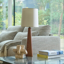 Dargeli Satin-Effect Lampshade - thumbnail 3