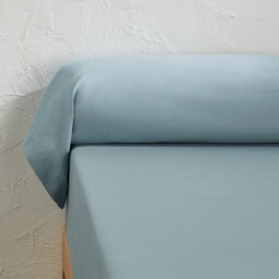 Scenario Plain Organic Cotton Percale Bolster Pillowcase