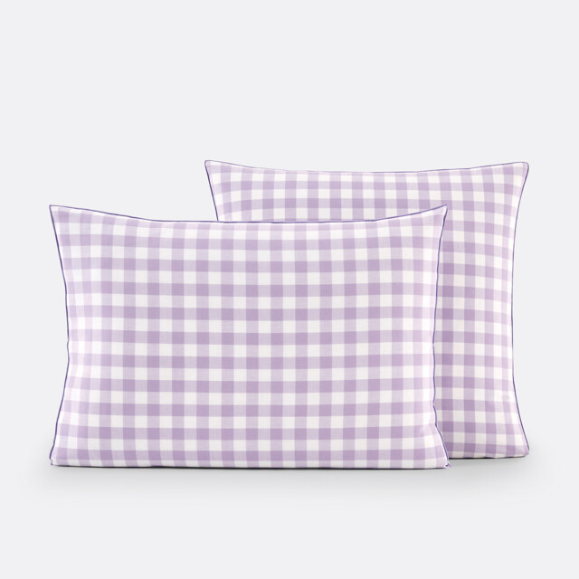Veldi Purple Cotton Pillowcase - image 1