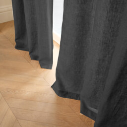 Private Lined Pre-Washed Linen Curtain with Eyelets - thumbnail 2