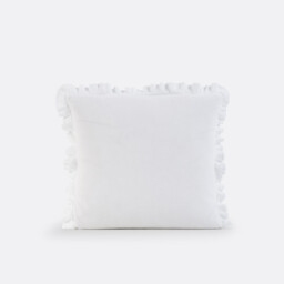 Kumla Plain Cotton Muslin Pillowcase - thumbnail 1