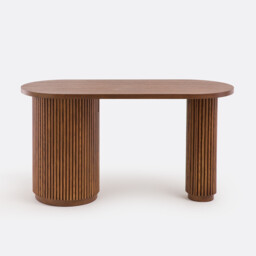 Genna Organically Shaped Desk with 1 Door - thumbnail 4
