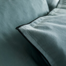 Washed Cotton Voile Duvet Cover - thumbnail 4