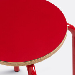 Hiba Stackable School-Style Low Stool - thumbnail 4