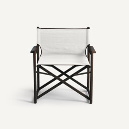 Scorsi Folding Garden Chair in Acacia - thumbnail 3