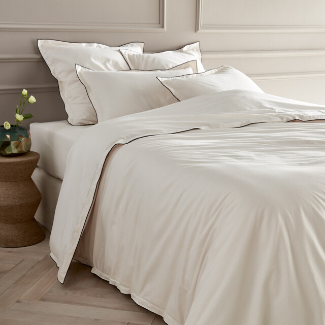 Washed Cotton Voile Duvet Cover - image 1