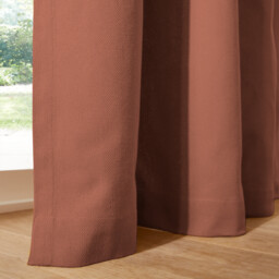 Panama Plain Eyelet Curtain in Woven Cotton - thumbnail 3