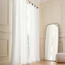 Private Lined Washed Linen Curtain - thumbnail 1