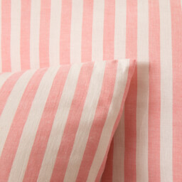 Soizic Coral Cotton Pillowcase - thumbnail 3