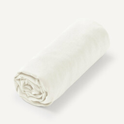 Elina Washed Linen Fitted Sheet For Deep Mattresses (32cm) - thumbnail 1