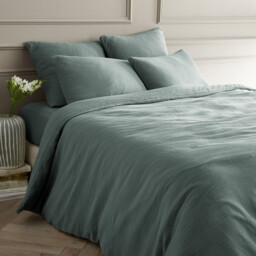 Yafa Organic Cotton Muslin Duvet Cover