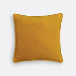 Velvet Linen & Cotton Cushion Cover - thumbnail 1