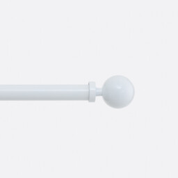 Extendable Ball Design Curtain Pole, 120/210cm - thumbnail 1