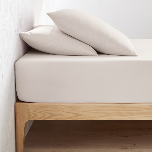 Scenario 30cm High Plain Organic Cotton Fitted Sheet - image 1