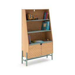 Waldo Children's Bookcase / Storage Shelf