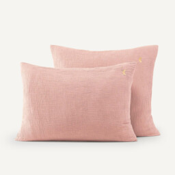 Cuddly Organic Cotton Muslin 200 Thread Count Pillowcase