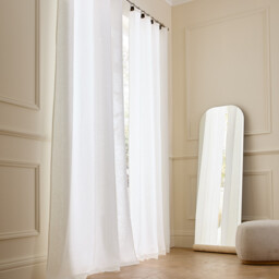 Private Washed Linen Curtain with Loops
