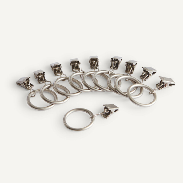 Set of 10 Loch Curtain Clips - image 1