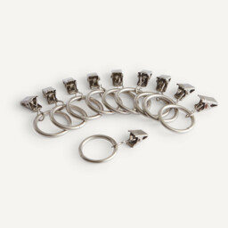 Set of 10 Loch Curtain Clips - thumbnail 1