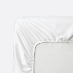 Opale Cotton Satin 350 Thread Count Fitted Sheet, 30cm Flap - thumbnail 4