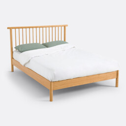 Mora Solid Pine Bed with Bed Base