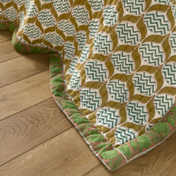 Malyam Kantha Cotton Voile Bedspread - thumbnail 2