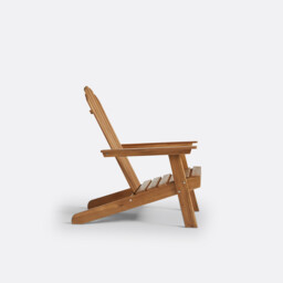 Zeda Adirondack Style Acacia Garden Armchair - thumbnail 4