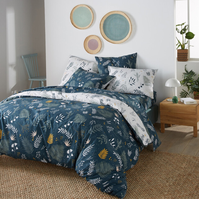 Suzanne Cotton Percale Duvet Cover