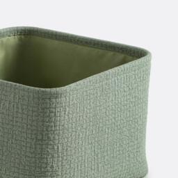 Set of 3 Itang Embossed Fabric Baskets - thumbnail 3
