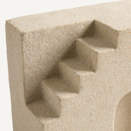 Set of 2 Arenis Stoneware Bookends - thumbnail 3