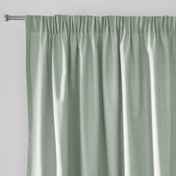 Scenario Cotton Curtain with Pencil Pleat and Wave