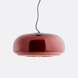 Kinoko 45cm Diameter Coloured Glass Ceiling Light - thumbnail 4
