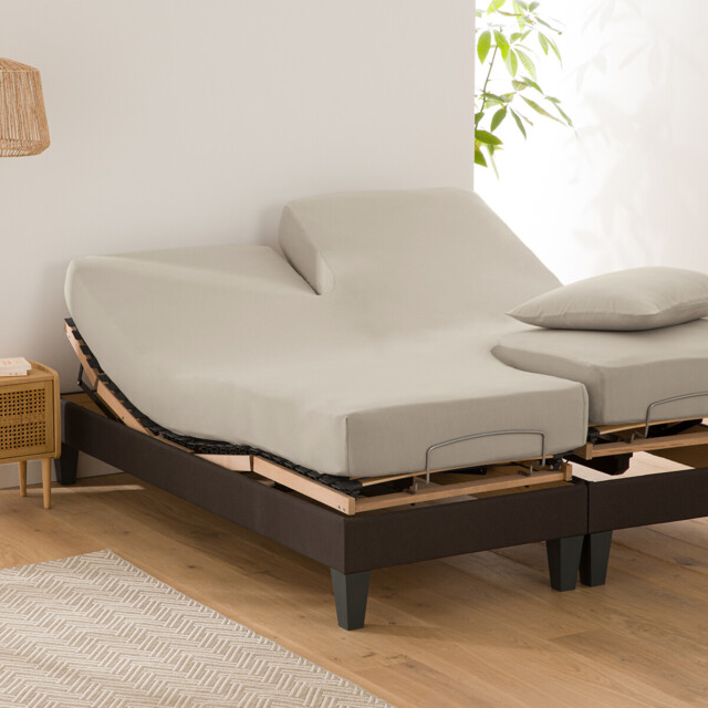 Scenario Stretch Cotton Jersey Fitted Sheet For Articulated Beds