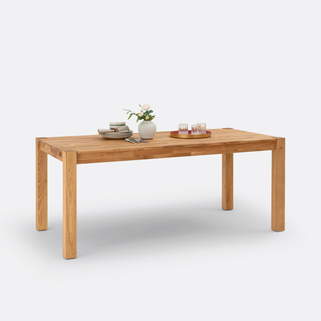 Adelita 6-10 Seater Extending Oak Dining Table - image 1