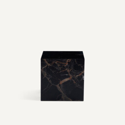 Alcana Ceramic Marble-Effect Side Table - thumbnail 3