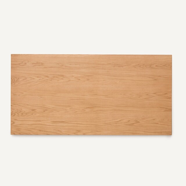 Recto Oak Veneer Rectangular Table Top, Length 200cm - image 1