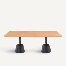 Recto Oak Veneer Rectangular Table Top, Length 200cm - thumbnail 3