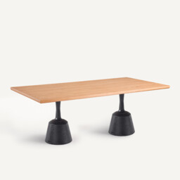 Recto Oak Veneer Rectangular Table Top, Length 200cm - thumbnail 4
